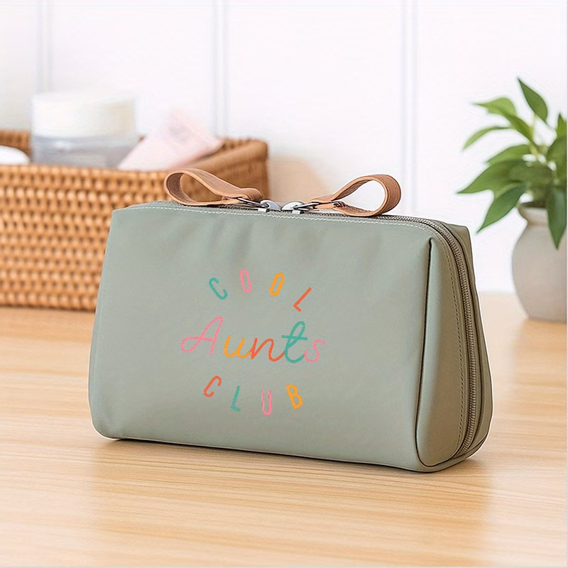 club women toiletry bag with packing cubes pouches stylish ladies travel suitable for daily birthdays christmas gift compact with internal organization system