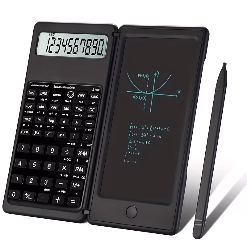 scientific calculators for students 10 digit large screen math calculator with notepad classroom must haves for middle high school supplies college