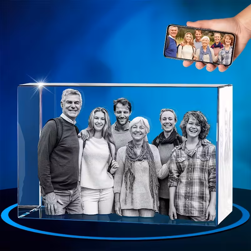 personalize a beautiful couples commemorative gift and pet memorials with custom engraved photo crystal ornaments high quality office decor valentines day christmas birthdays mothers day