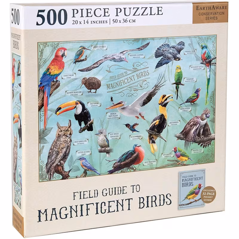 to magnificent birds puzzle