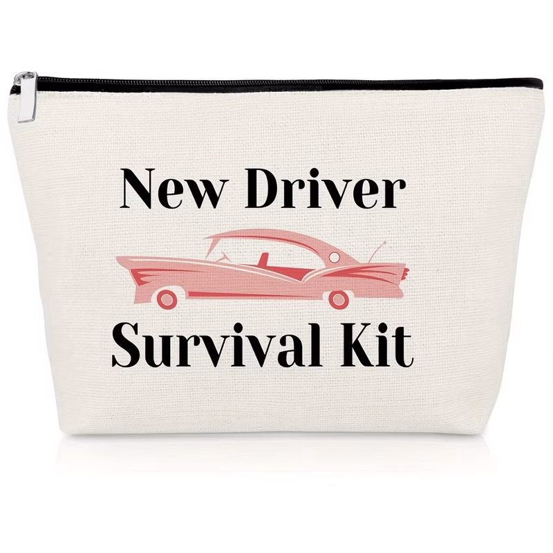new driver gift makeup bag gift for driver best friend daughter congratulations gift graduation gift cosmetic bag birthday appreciation pouch