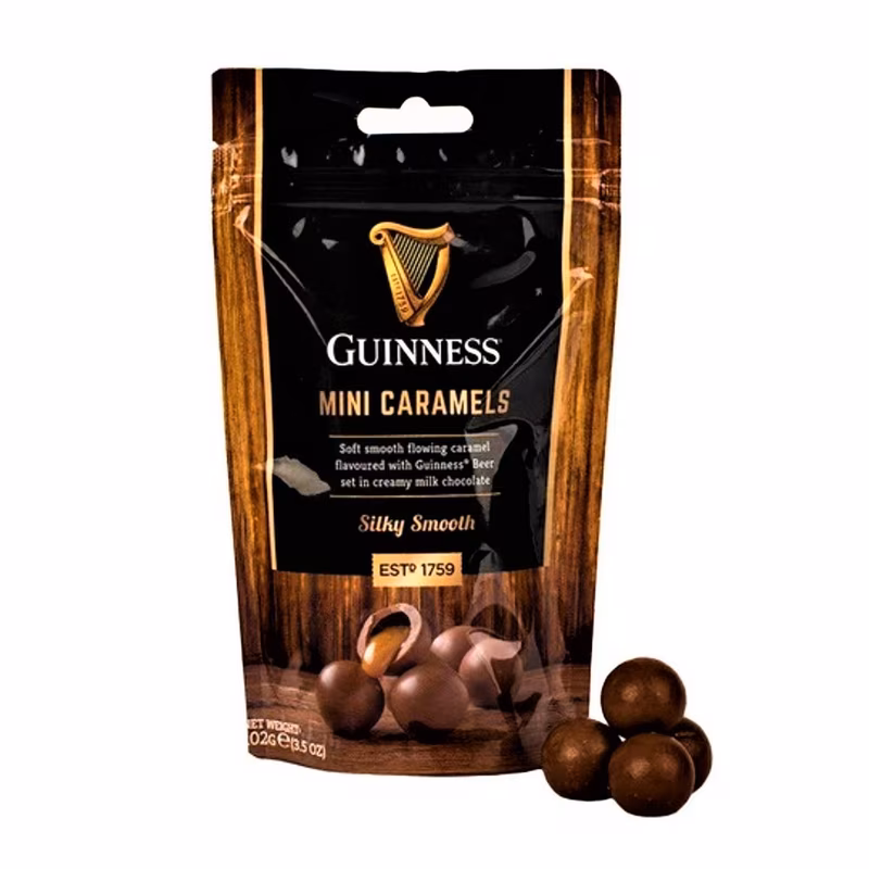 guinness mini caramels pouch 102g