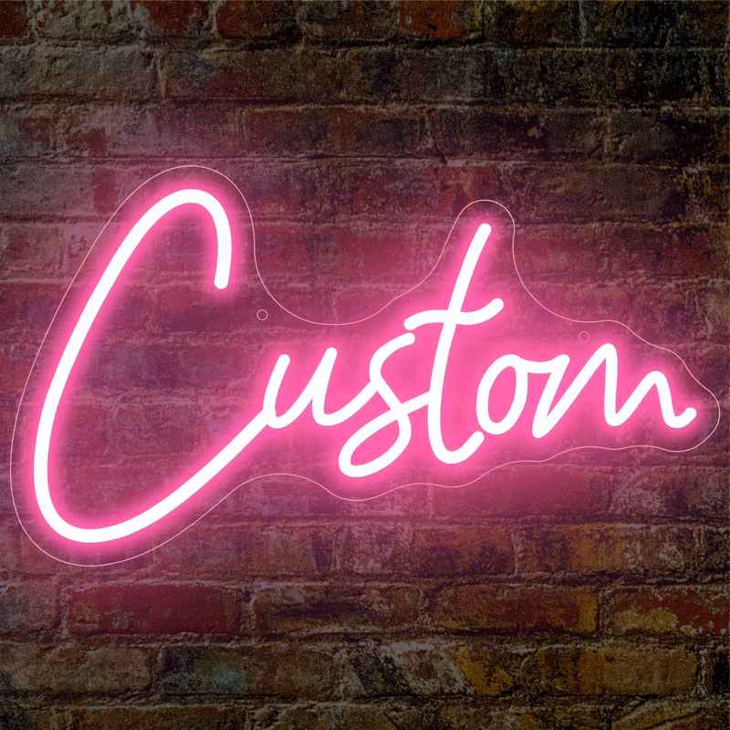 signs customizable neon sign for wall decor personalized neon sign for wedding birthday party gift game room home bedroom name logo neon sign