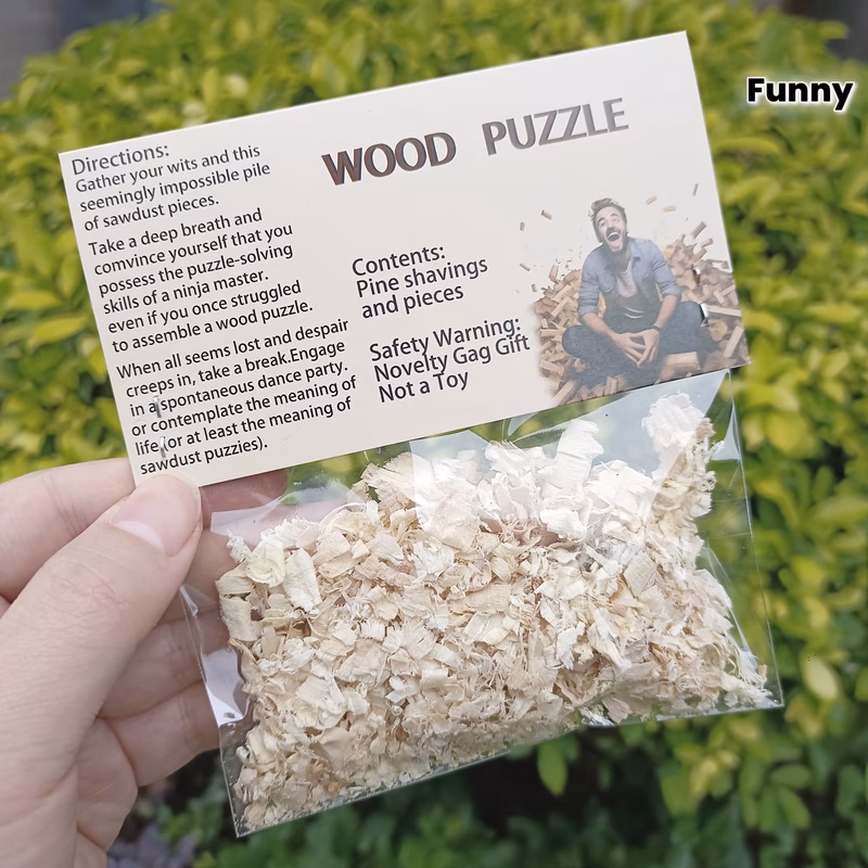 1pc funny 1 000 000pcs puzzle the perfect spoof gift for friends neighbors colleagues and christmas stocking filler christmas and birthday parties suitable 14 and up