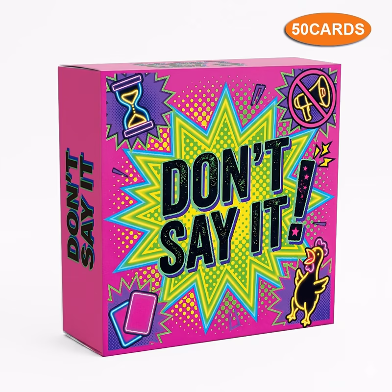 dont say that word suitable for 14 fast taboo style party game with word cards icebreaker for social paper card board game for team competition