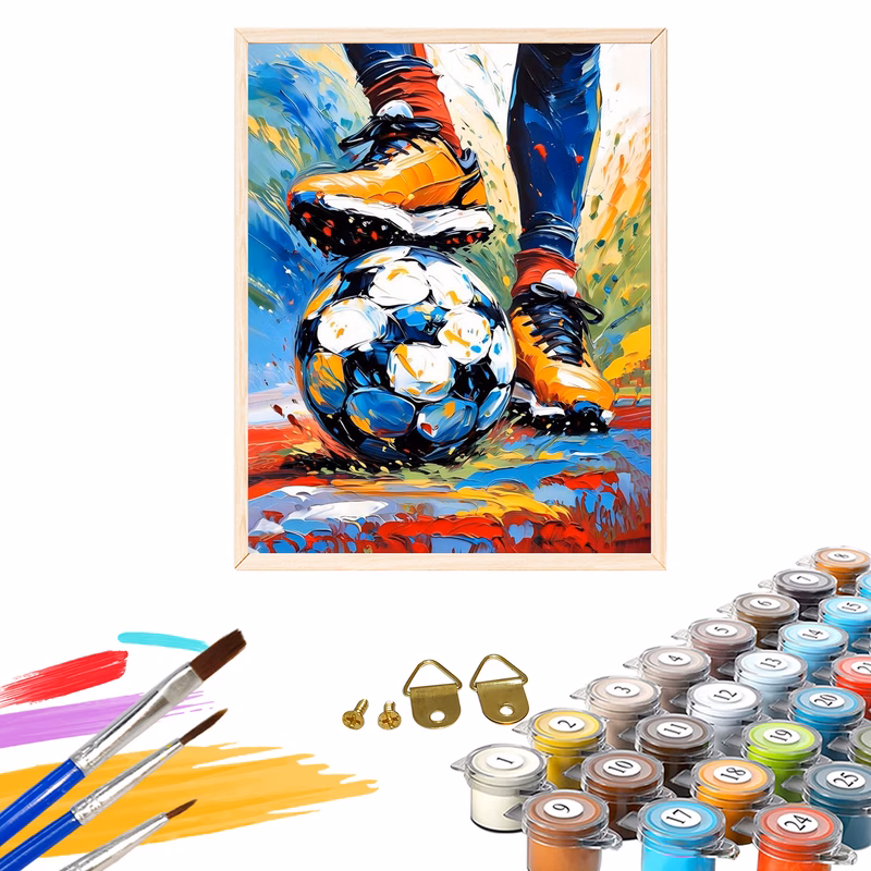 professional art use paint by numbers kit for beginners 16x20in 40x50cm color canvas easy acrylic painting set home decor and ideal gifts for birthdays mothers day fathers day christmas without frame
