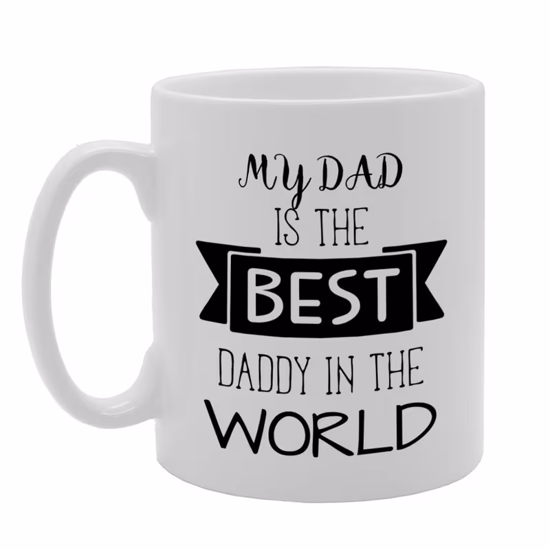 is the best daddy in the world printed tea coffee ceramic mg4797 funny printed coffee mug great gift idea