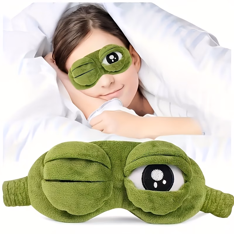 2pcs 1 eye mask 1 hook cute frog sleep eye mask eye masks for sleep eye mask for sleeping weighted eye mask weighted eye mask for sleeping eye mask for travel mask mask sleeping eye mask for women