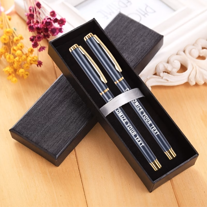 premium metal business pen customizable text ideal for promotional items holiday presents gifts for companies schools and valentines day