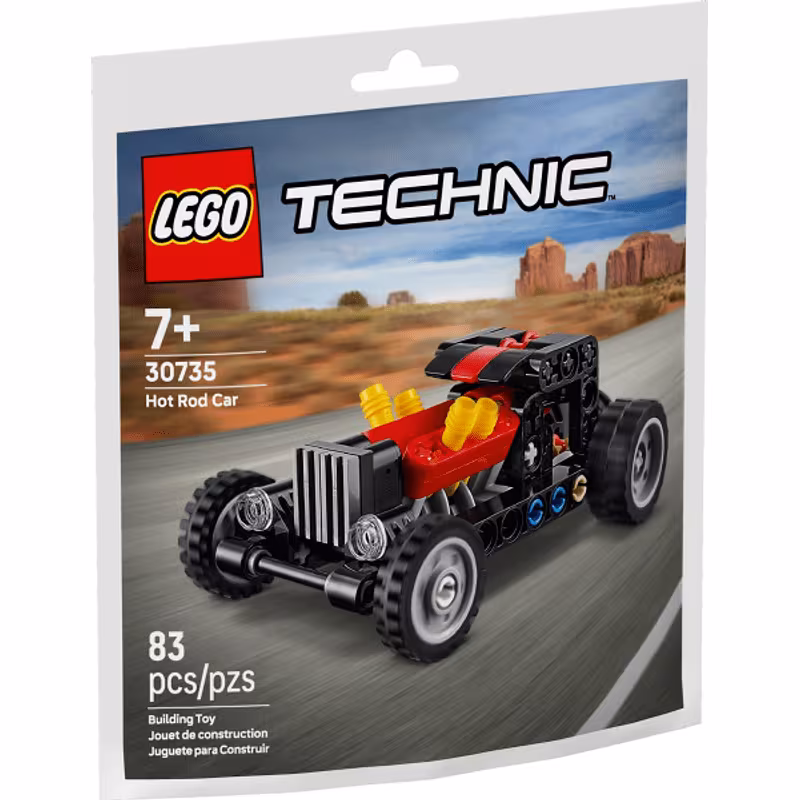 hot rod car paper bag set 30735 1