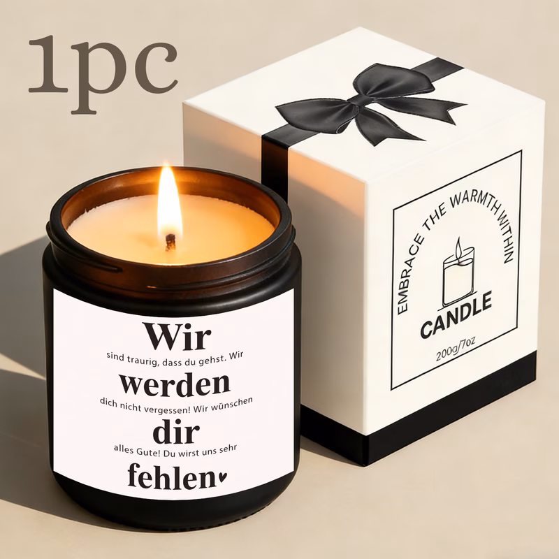 memorial sympathy themed candle and quote 1pc scented candle for home office decor jar candle candle sympathy gift gifts for family friend loss remembrance for home decor