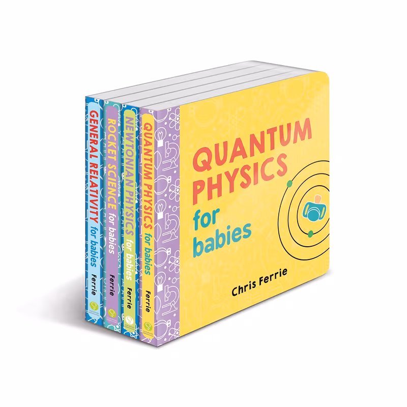 books collection set by quantum physics for babies for babies for babies