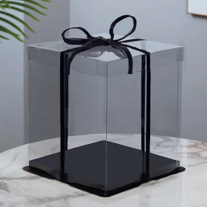packing box holiday decoration gift organizer christmas birthday presentation box cake box gift box candy gift box food container carrier box birthday gift wedding 30x30x40cm