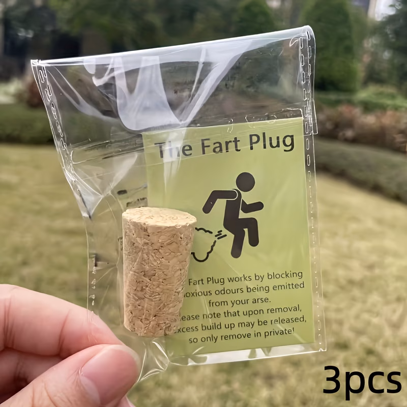 1 3pcs piu no farting or well use fart blocking tools prank gift hilarious text card funny fart stopper hysterical prank gift for men and for parties birthdays graduations christmas new year fun novel