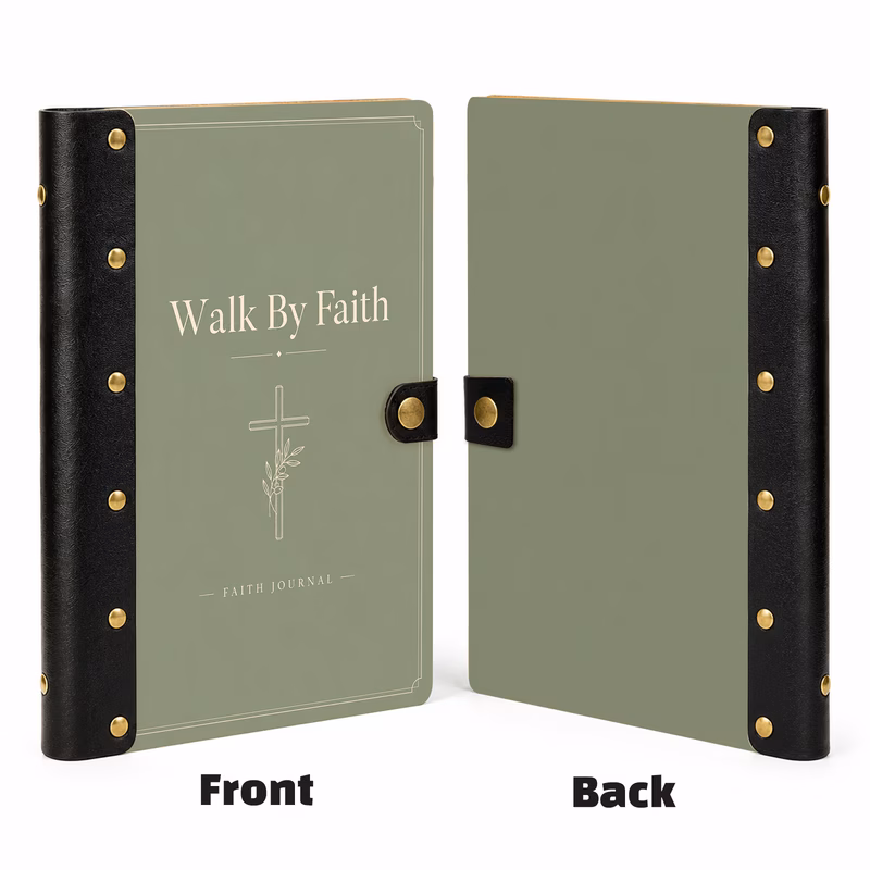 1pc field floral aesthetic hardcover executive notebook market suitable for office writing journaling planning creative diary 100 pages refillable loose leaf eye friendly paper wood hardcover journal