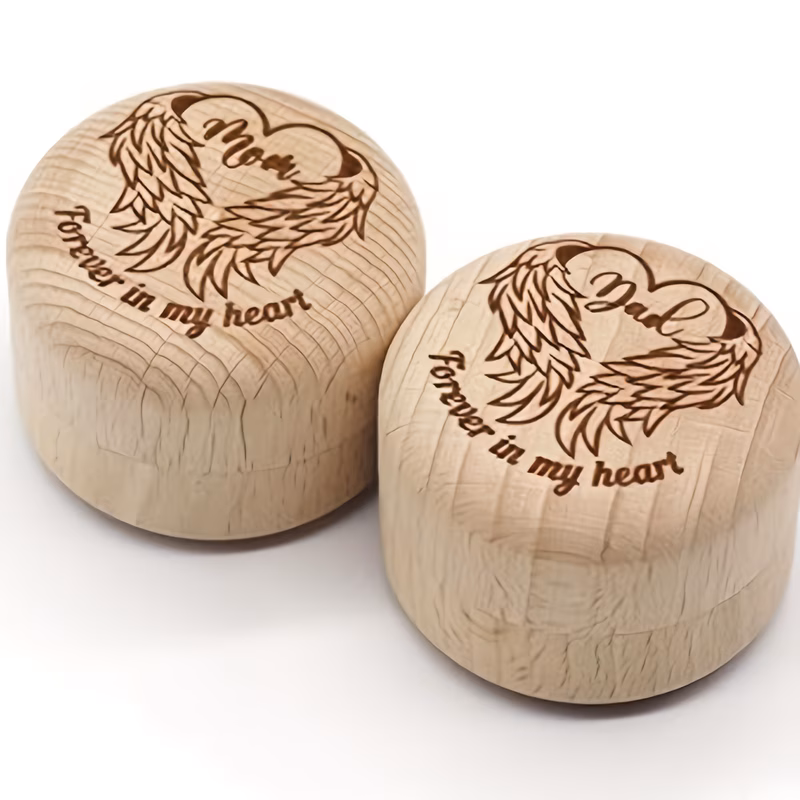 customized hair memorial box personalized memorial gift customized gift for lovers memorial gift box sympathy gift box memorial gift for mom and dad wing dad christmas halloween holiday birthday gift