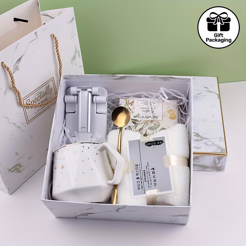 premium gift box set with mini parasol valentines birthdays christmas mothers