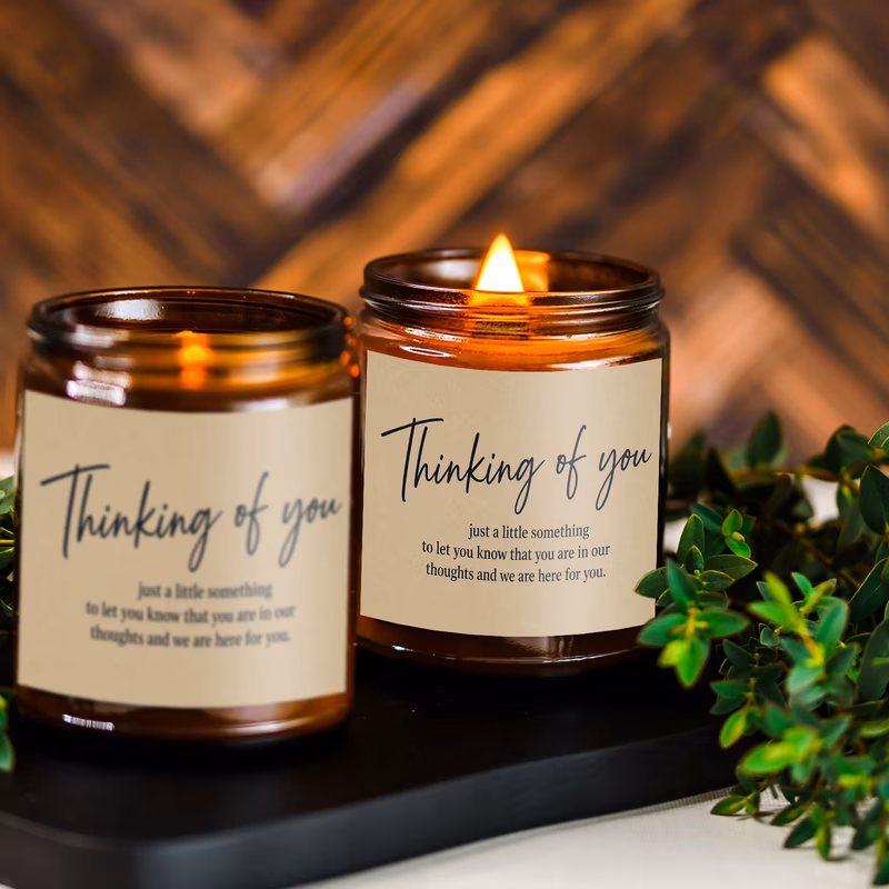 themed candle supportive message quote 1pc scented candle for home office decor jar candle candle birthday gifts sympathy gift gifts for friend family coworker her him home office decor