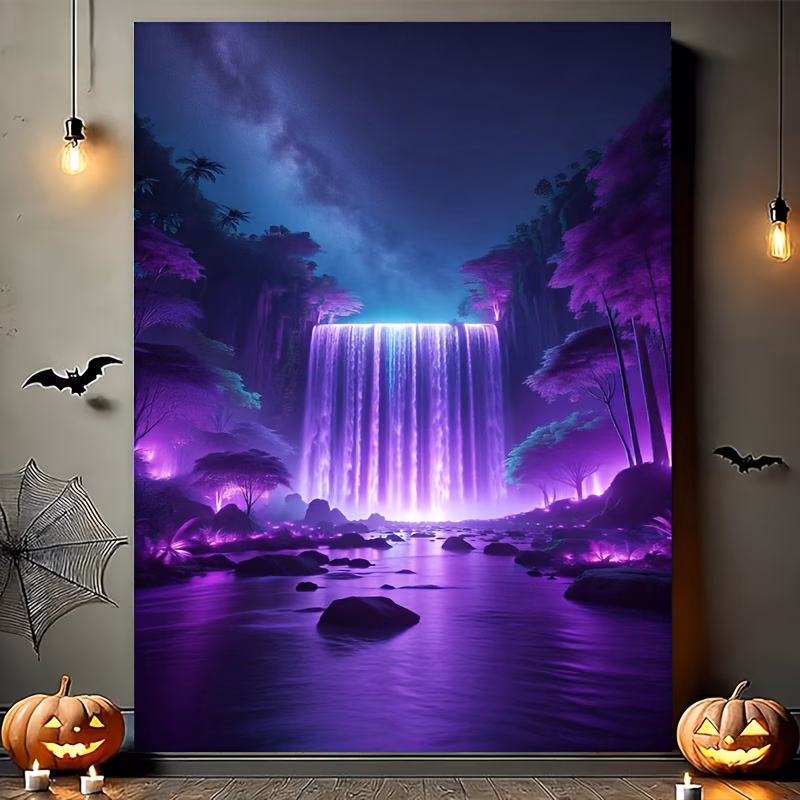 professional art use 1 set waterfall in painting kit art gift paint by numbers home decor wall art artwork gift for mothers day fathers day christmas valentines day and other holidays suitable for