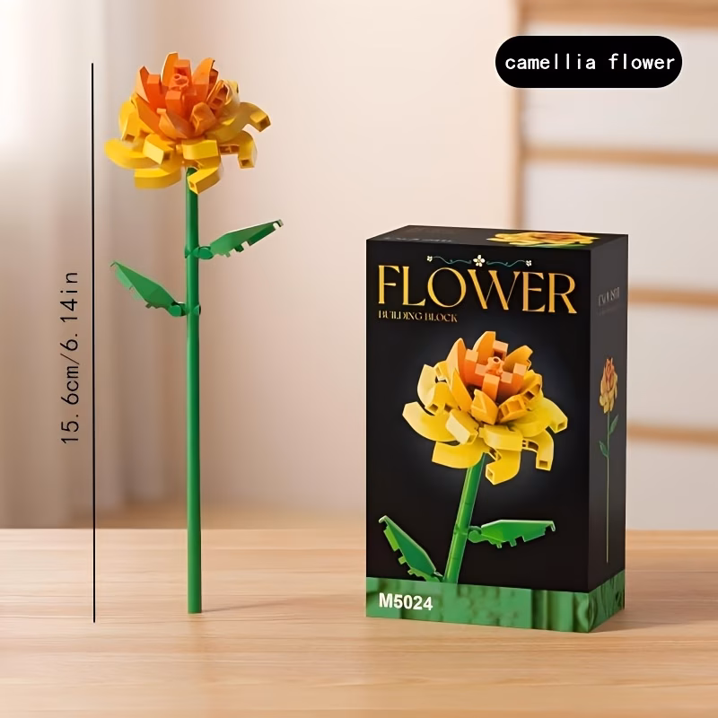 multi color building suitable for flower themed with pieces for play holiday gifts christmas halloween multi color for parties building bricks